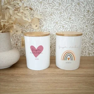 Pot Moyen modèle couvercle bambou