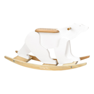 Cheval à bascule – Ours blanc