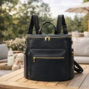 Sac à Dos à Langer Bébé – Grande Capacité, Poches Isothermes et Matelas | Auréa™