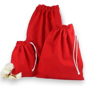 Sac à vrac lavable et réutilisable en coton – Artisanat zéro déchet